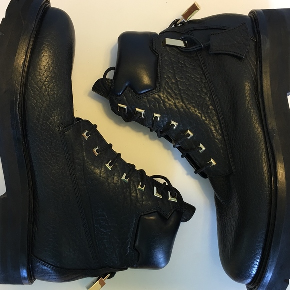 Buscemi Other - Buscemi Mens Site Lace-Up Boots size 45EU/12US NEW